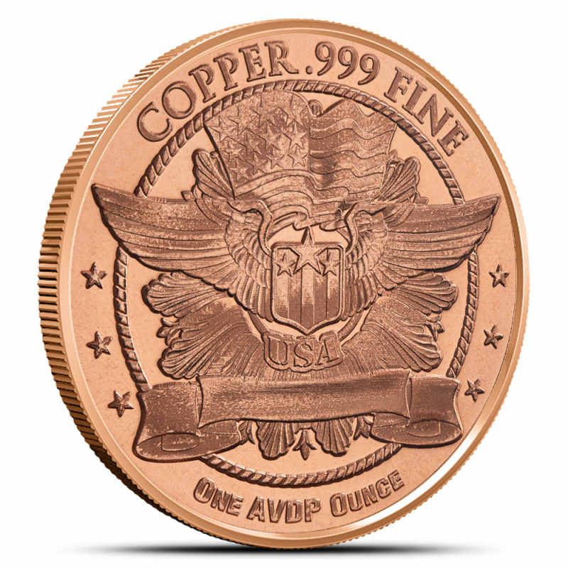 1 oz F-15 Eagle Copper Round l JM Bullion™