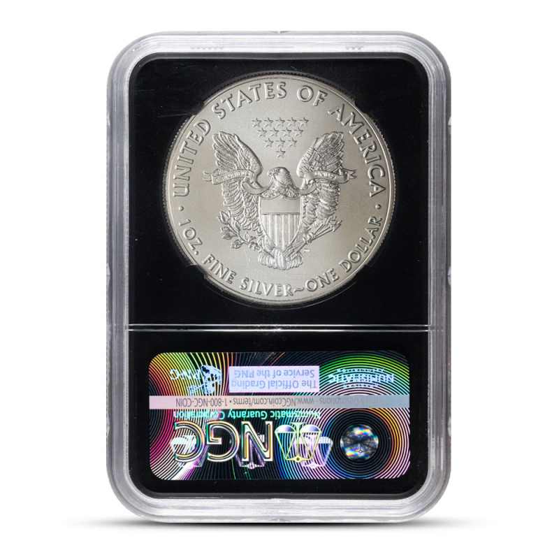 1 oz American Silver Eagle MS70 (Varied Signature/Label) l JM Bullion™