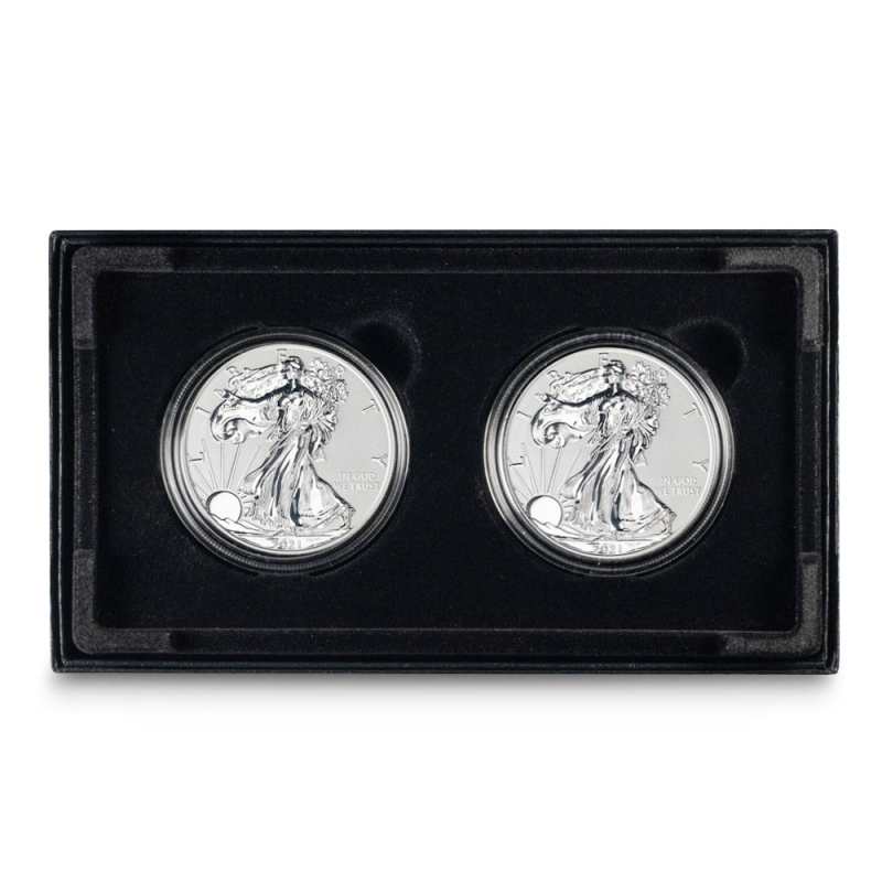 2021 Reverse Proof American Silver Eagle 2-Coin Designer Set l JM