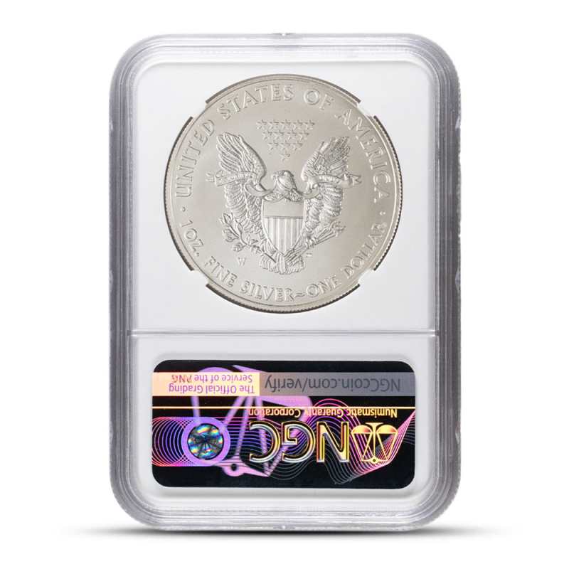 2021 (P) 1 oz American Silver Eagle Coin MS70 l JM Bullion™