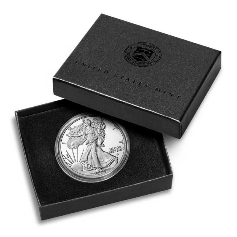 2023-S 1 oz Proof American Silver Eagle Coin (Box + CoA) l JM Bullion™