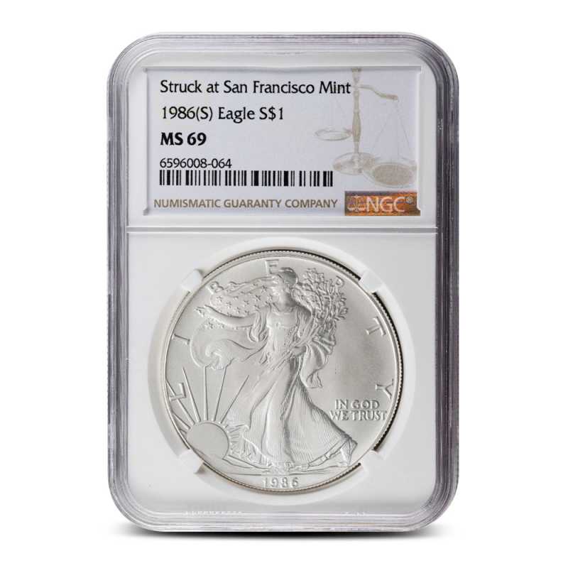 アクセサリー SILVER EAGLE
ASTATIC 1986-2021 American Silver Eagle 36-pc Set NGC MS69 | LCR Coin
