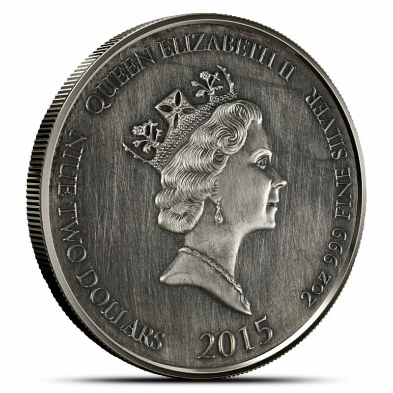 2015 2 oz David & Goliath Biblical Silver Coin Series l JM Bullion™