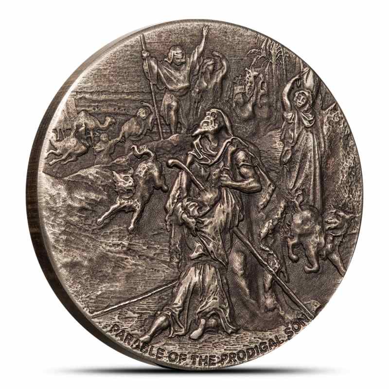 2023 Parable of the Prodigal Son Biblical Silver Coin Series l JM