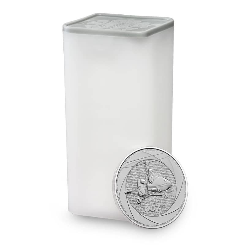 2024 1 oz British Silver Six Decades of 007 Coin (BU) l JM Bullion™