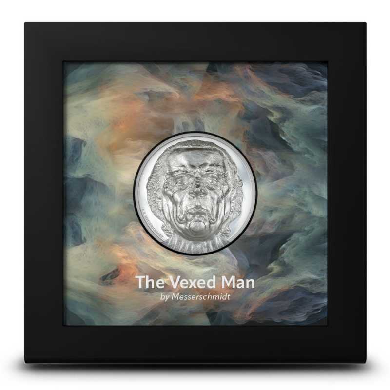 2023 Proof Cook Islands Silver Striking Heads The Vexed Man Coin l