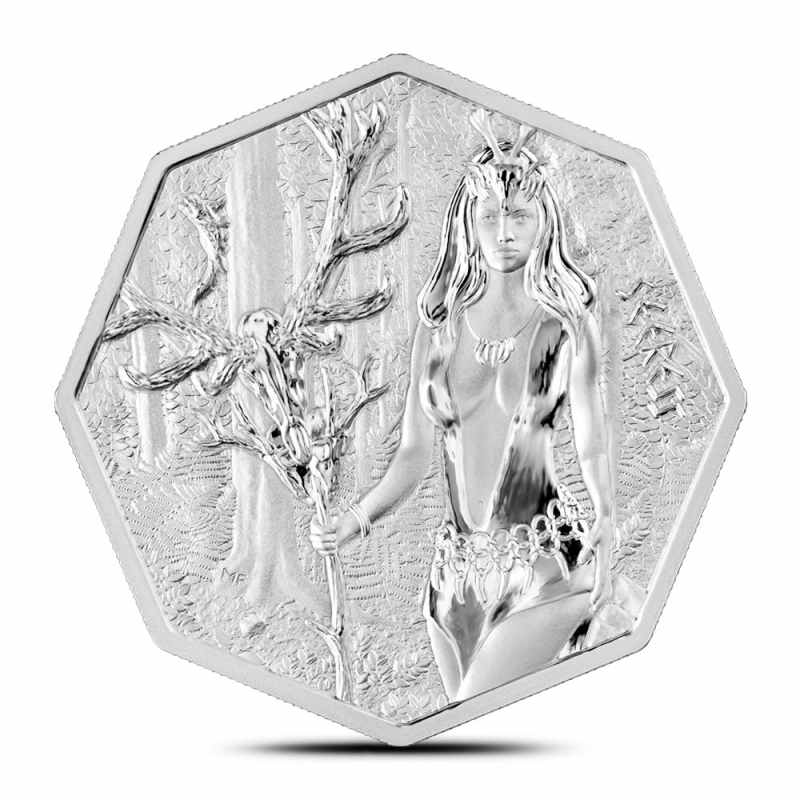 2023 1 oz Germania Mint Witchcraft Seeress Silver Round l JM Bullion™