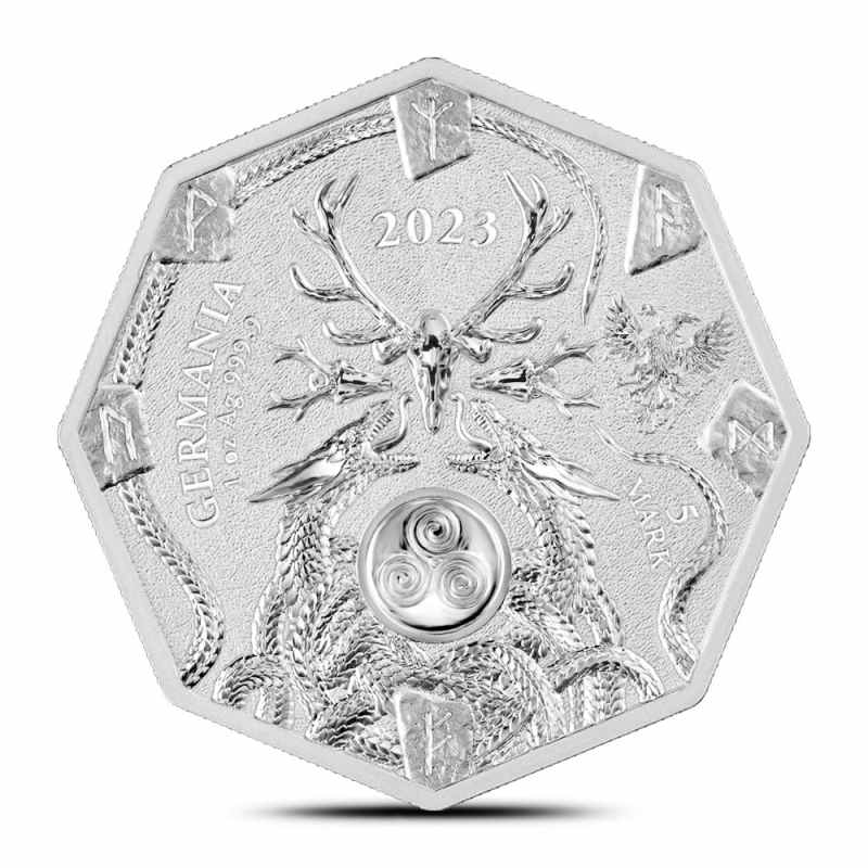 2023 1 oz Germania Mint Witchcraft Seeress Silver Round l JM Bullion™
