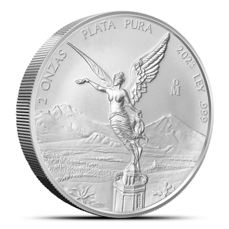 2023 2 oz Mexican Silver Libertad Coin (BU) l JM Bullion™