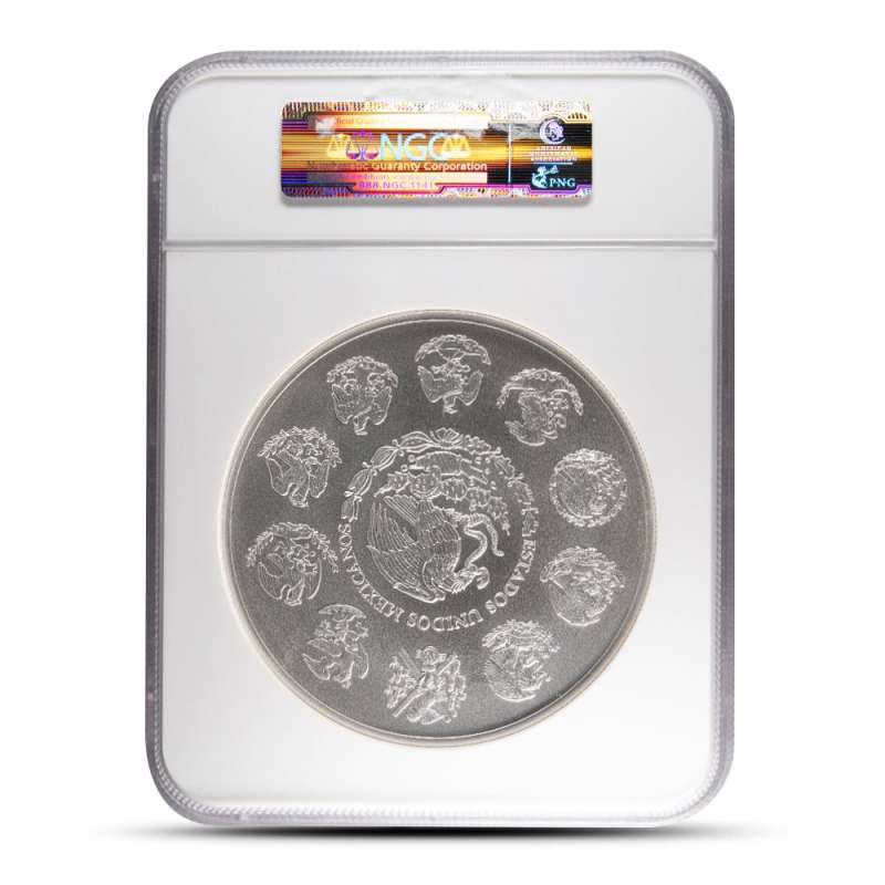 2023 1 Kilo Mexican Silver Libertad Coin NGC MS70 ER l JM Bullion™