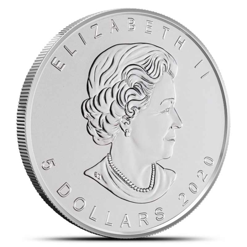 2020-W 1 oz Canadian Silver Maple Leaf Coin (Box + CoA) l JM Bullion™