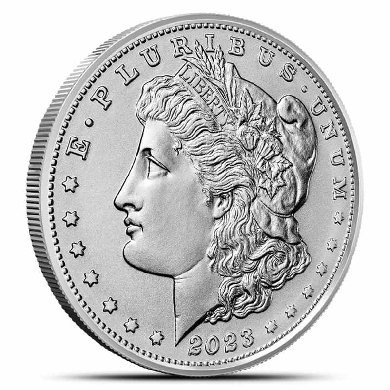 銀*ー様 【サモア2023年$2ドル／ゴ―ルデンイ―グル銀貨】１オンス／高浮彫プ 2023-P Morgan Silver Dollar (Box + CoA) l JM Bullion™