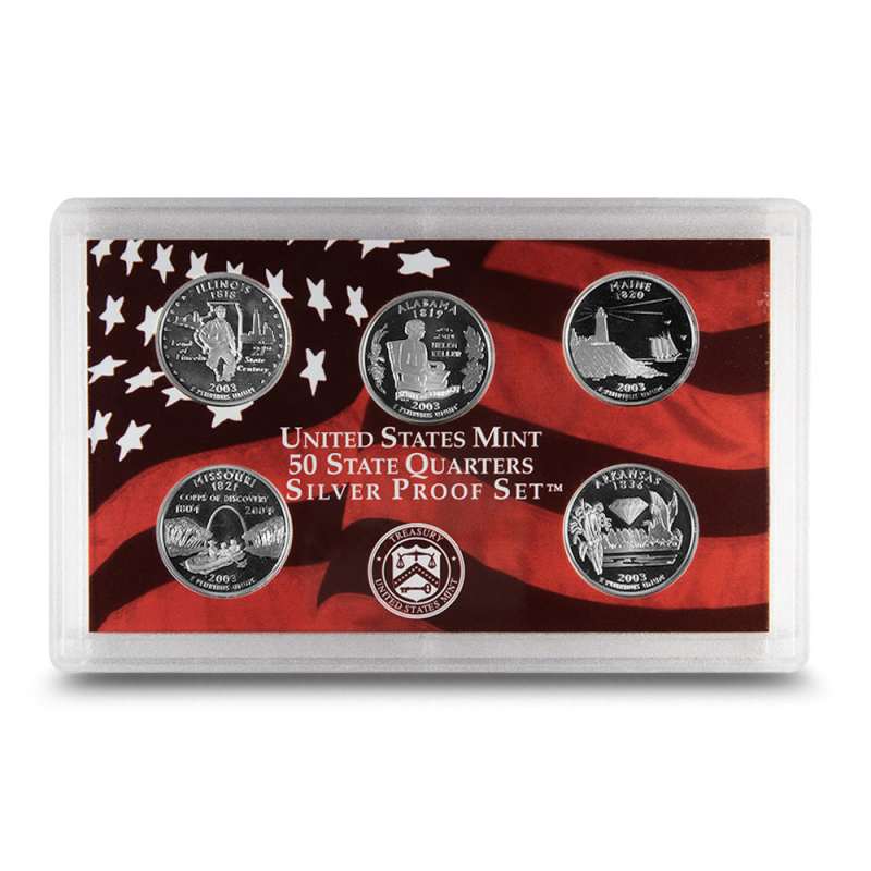 2003 US Mint Silver Proof Set l JM Bullion™