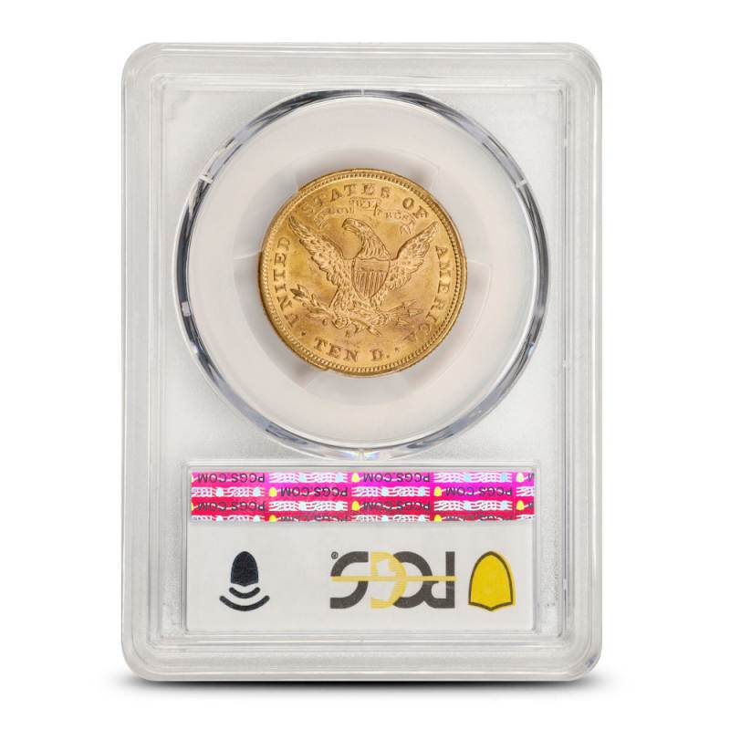 1880-S $10 Liberty Gold Eagle Coin PCGS MS61 (Fairmont Collection