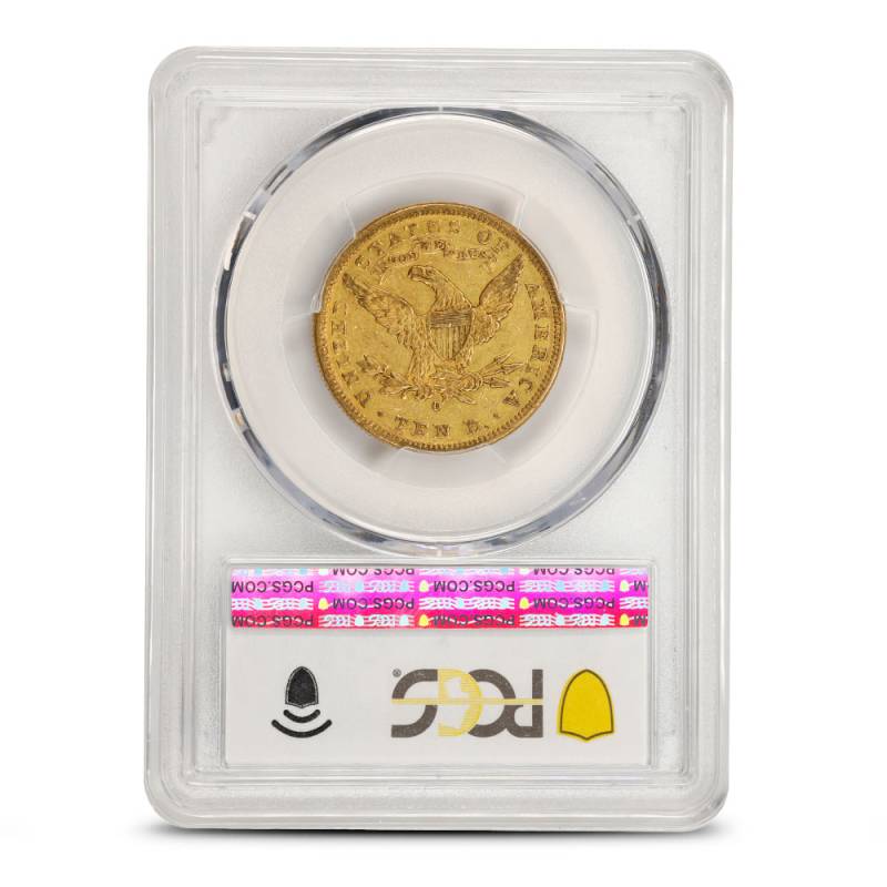 1882-O $10 Liberty Gold Eagle Coin PCGS VF35 (Fairmont Collection