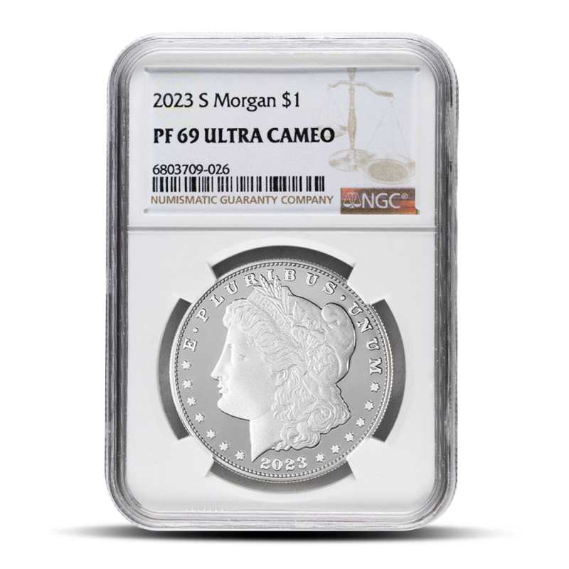 2023-S Proof Morgan Silver Dollar Coin NGC PF69 l JM Bullion™