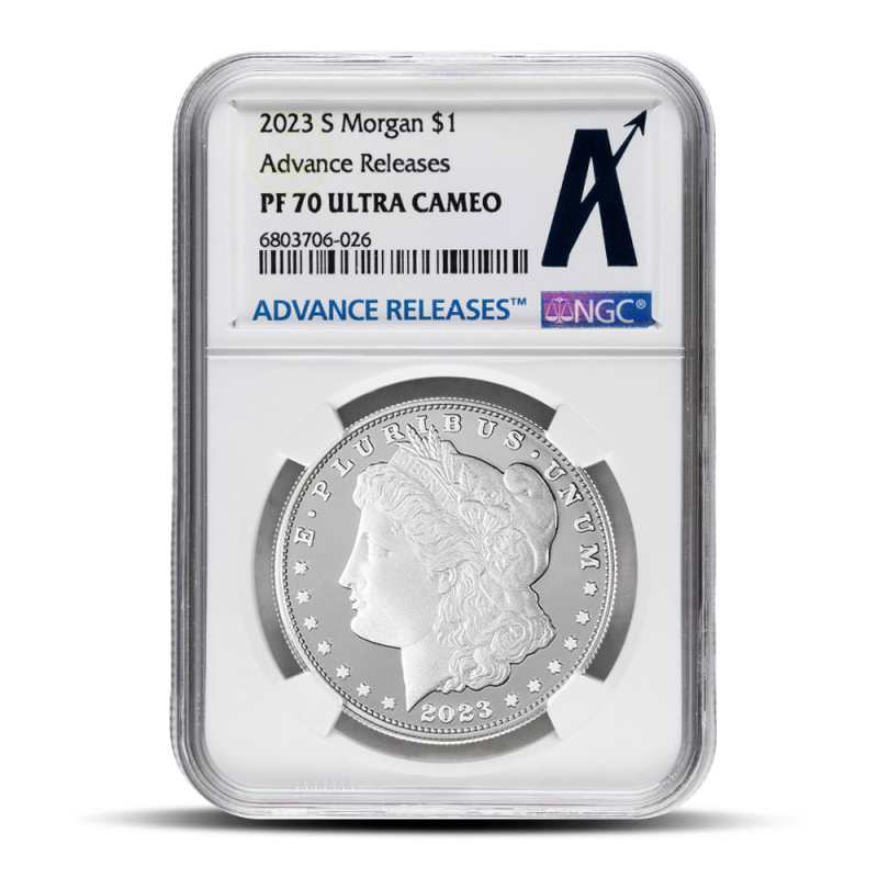 2023-S Proof Morgan Silver Dollar NGC PF70 Advanced Release l JM