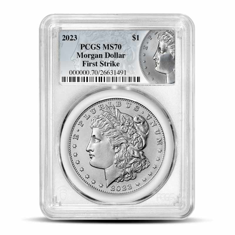 2023 Morgan Silver Dollar PCGS MS70 FS l JM Bullion™