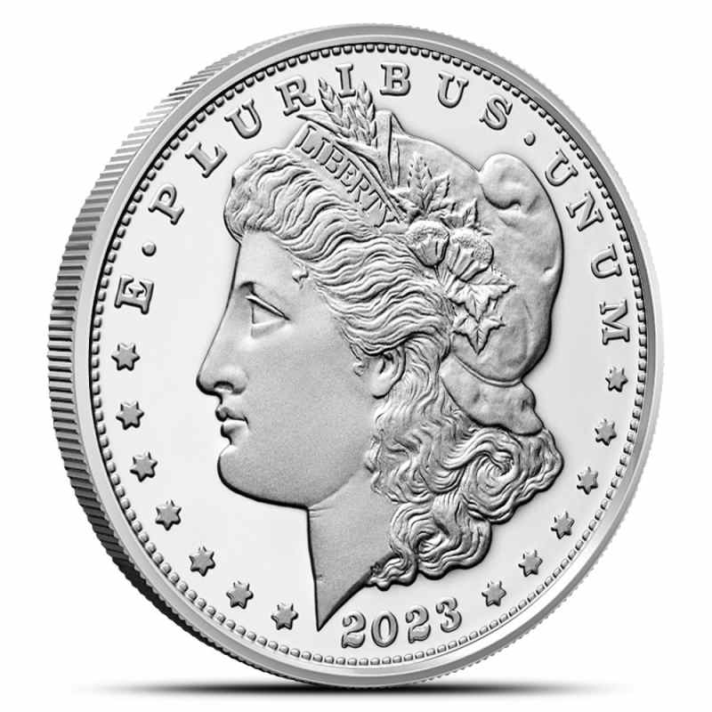 銀*ー様 【サモア2023年$2ドル／ゴ―ルデンイ―グル銀貨】１オンス／高浮彫プ 2023-S Proof Morgan Silver Dollar Coin (Box & CoA) l JM Bullion™