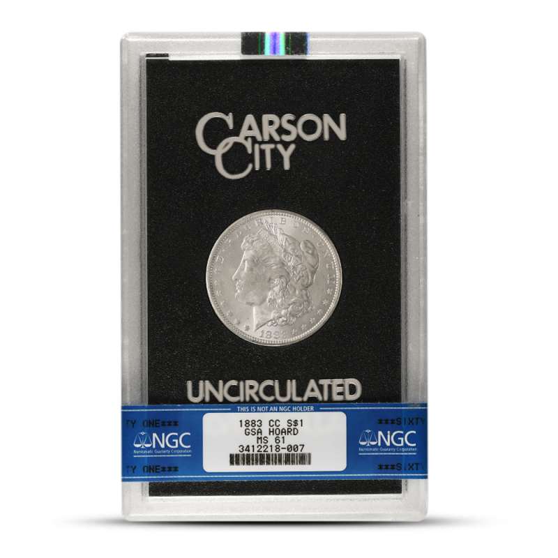 1883-CC Morgan Silver Dollar Coin NGC MS61 (GSA) l JM Bullion™
