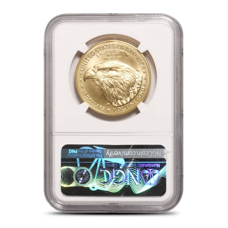 1 oz Burnished American Gold Eagle Coin MS/SP70 l JM Bullion™