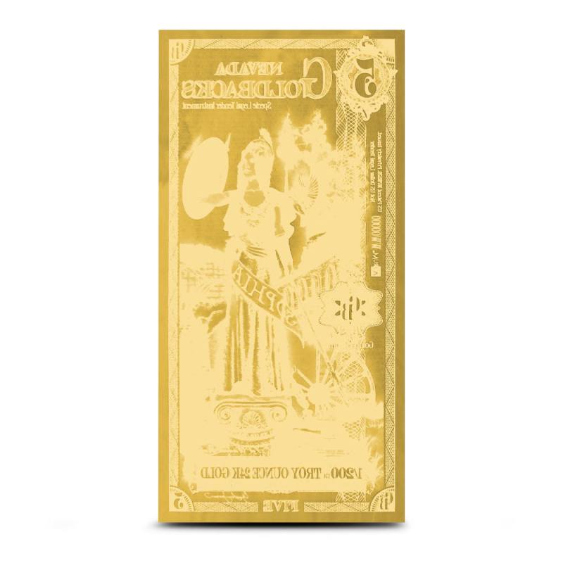 5 Nevada Goldback Gold Note l JM Bullion™