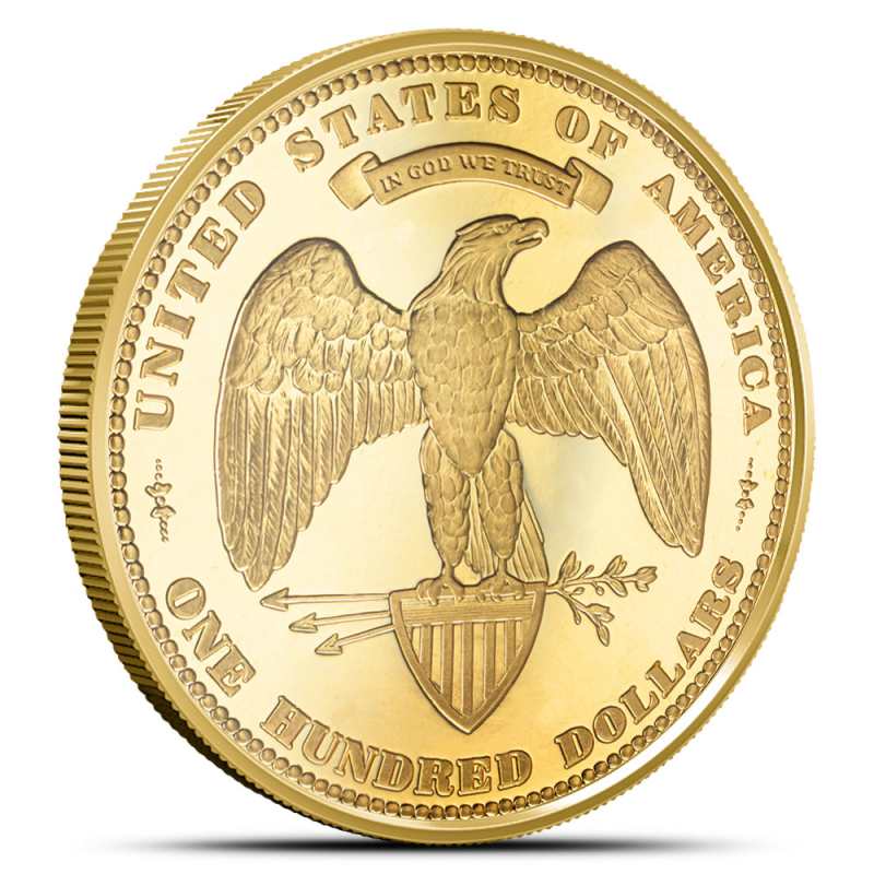 2005 Proof Gold $100 Union George T. Morgan Round NGC GEM Proof l