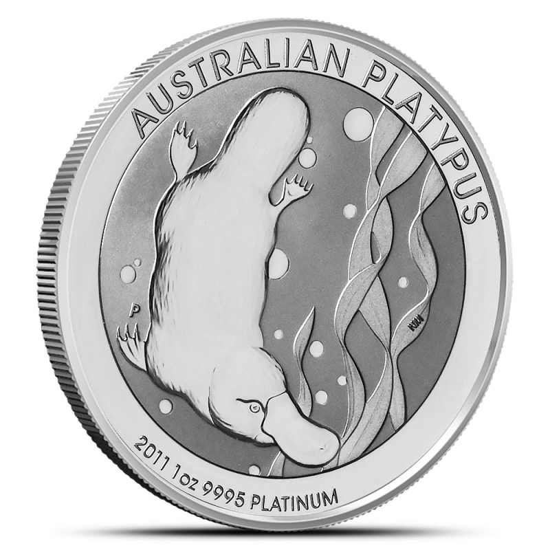 Pete smit ピートスミット　オーストラリア　ブロンズ コアラ 彫刻 2011 1 oz Australian Platypus Platinum Coin l JM Bullion™