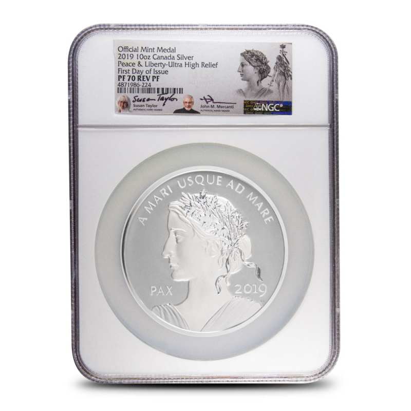 3634【NGC鑑定品PF70】2019年NGC記念メダル 3634【NGC鑑定品PF70】2019年NGC記念メダル