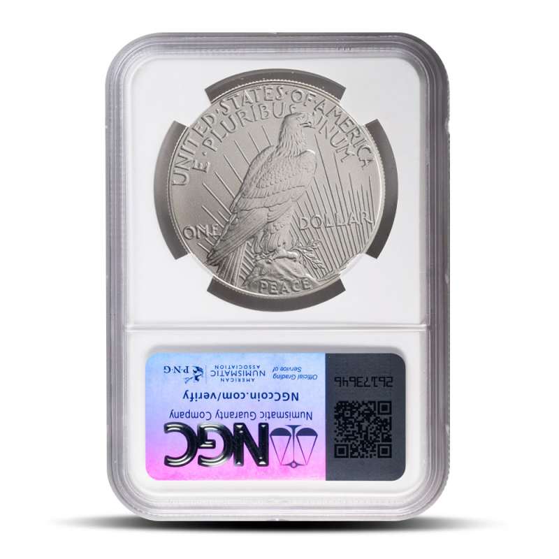 2023 Peace Silver Dollar Coin NGC MS70 AR l JM Bullion™