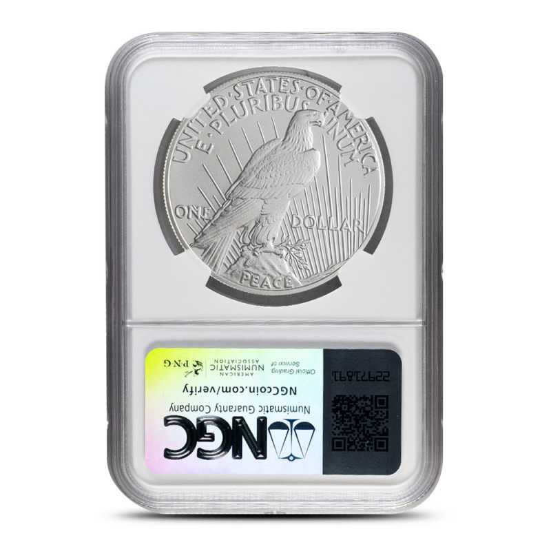 2023 Peace Silver Dollar Coin NGC MS70 FDOI l JM Bullion™