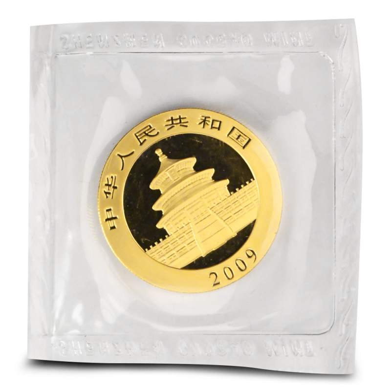 2009 1 oz Chinese Gold Panda Coin (Sealed) l JM Bullion™