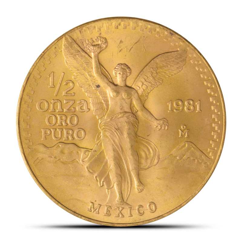 1981 1/2 oz Mexican Gold Libertad Coin l JM Bullion™