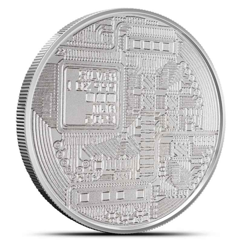 1 oz Crypto Commemorative Ethereum Silver Round l JM Bullion™