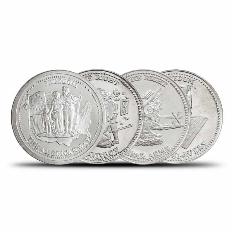 Buy 1 oz Johnson Matthey Silver Rounds Online l JM Bullion™