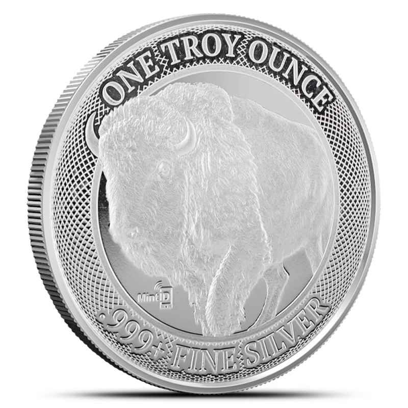 1 oz MintID Buffalo Silver Round l JM Bullion™
