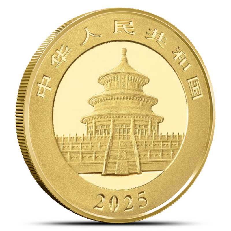 2025 8 Gram Chinese Gold Panda Coin (BU) l JM Bullion™