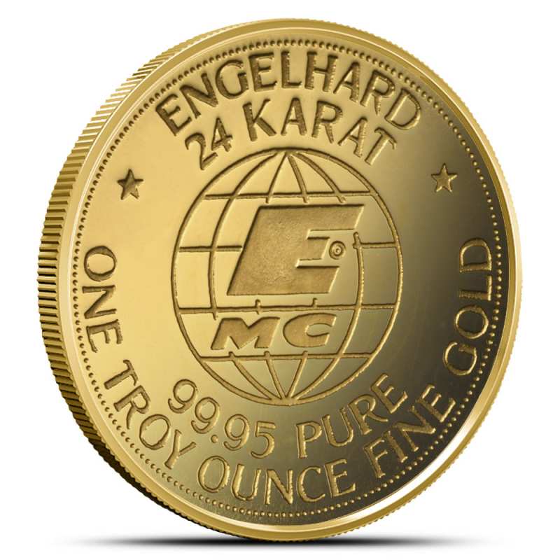 1977 1 oz Engelhard Prospector Gold Round l JM Bullion™