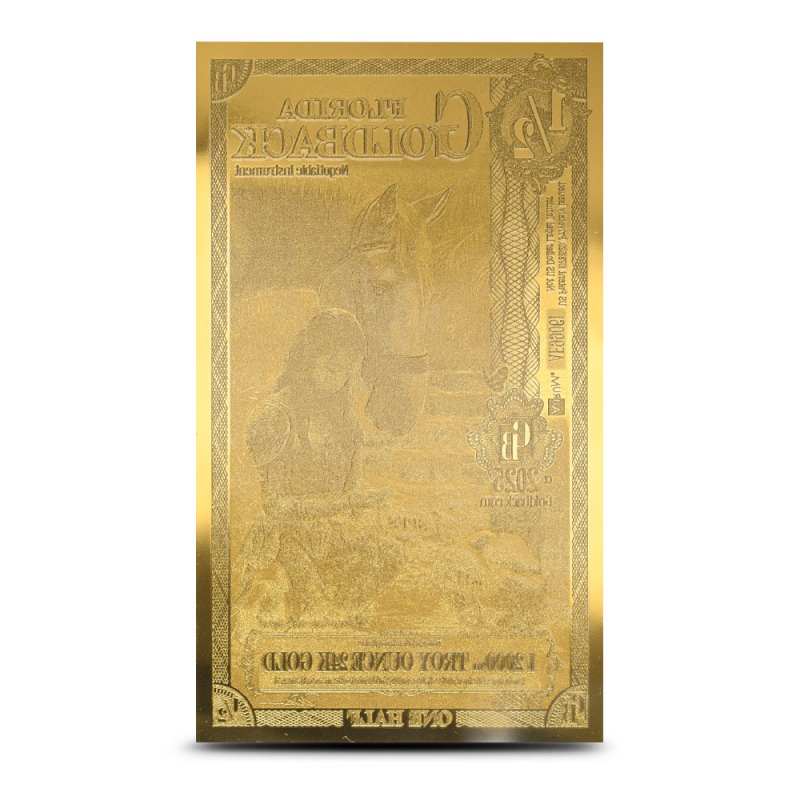 1/2 Goldback Gold Note (Varied Condition) l JM Bullion™