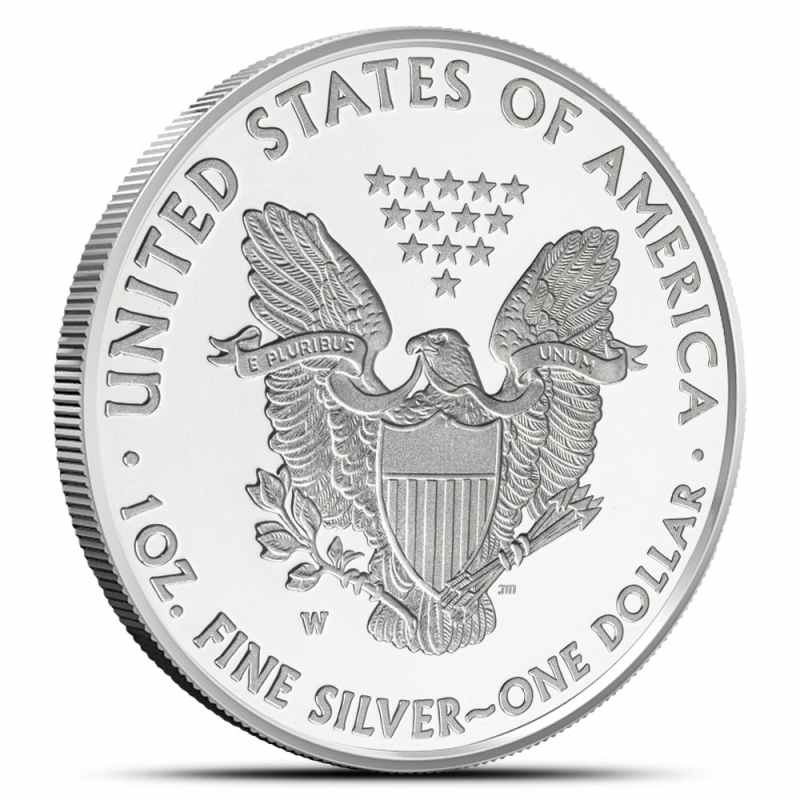 Buy 2001-W Proof Silver Eagle Set (Box + CoA) | JM Bullion™