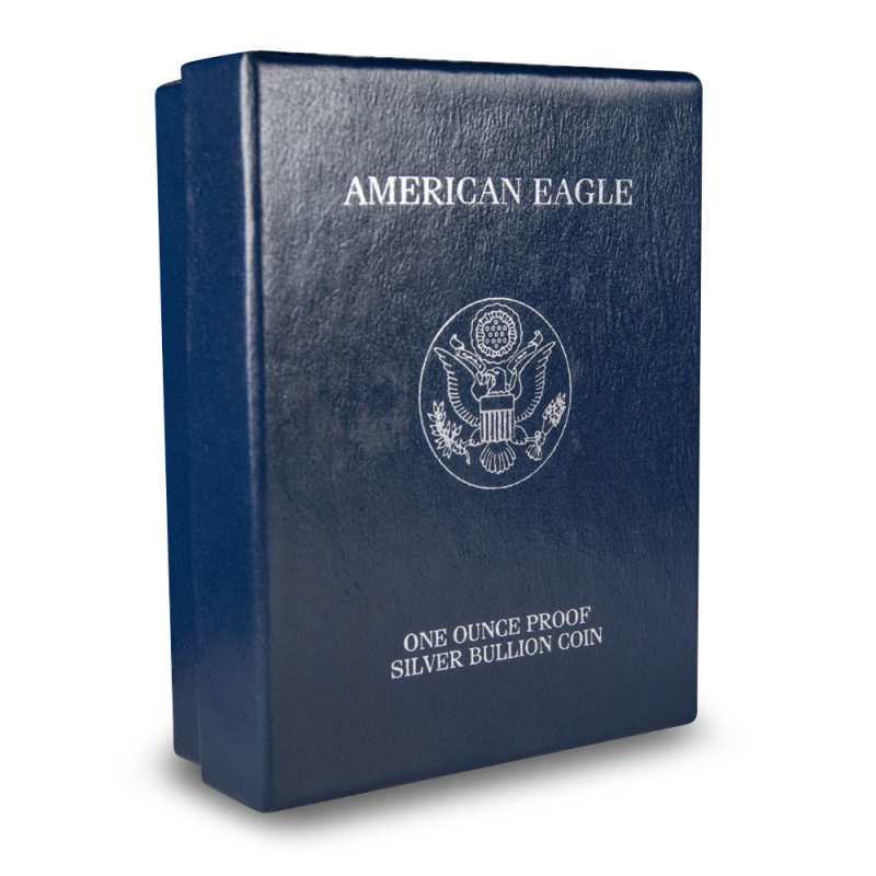 Buy 2002-W Proof Silver Eagle Set (Box + CoA) | JM Bullion™