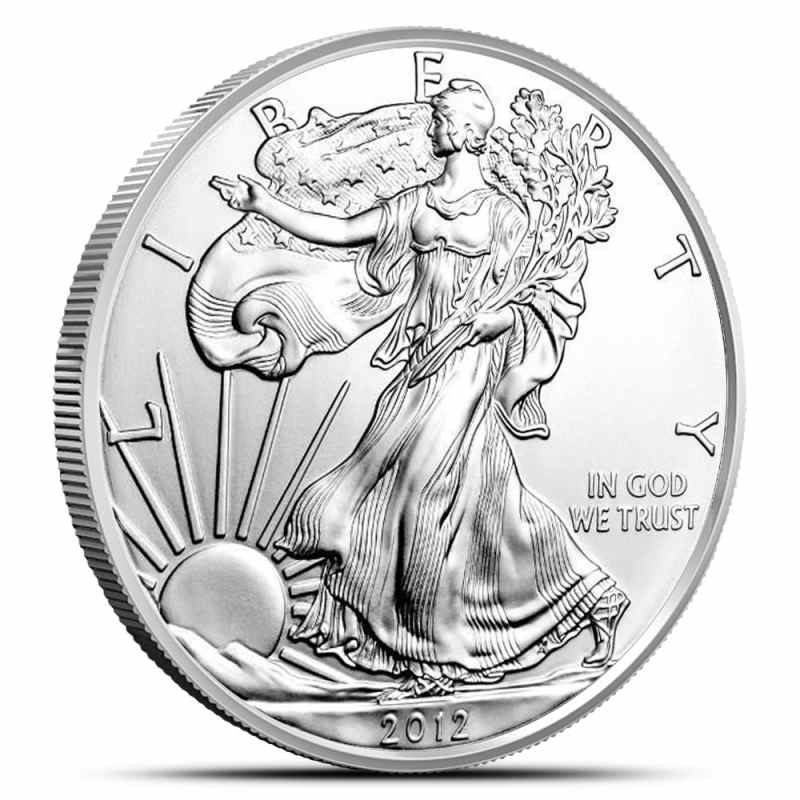 あ*こ様 アメリカン シルバーイーグル 2012 純銀1oz」 2012 1 oz American Silver Eagle Coin l JM Bullion™