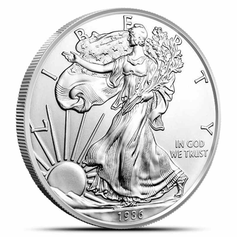 諸*常様 リバティアメリカンイーグル1986年1オンス 1986 1 oz American Silver Eagle Coin l JM Bullion™