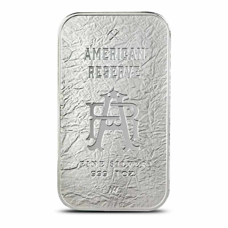 1 oz American Reserve Columbia Goddess Silver Bar (New) l JM Bullion™