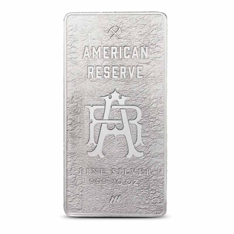 10 oz American Reserve Columbia Goddess Silver Bar (New) l JM Bullion™