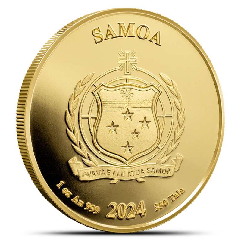 2024 1 oz Samoa Gold Mr. Monopoly Coin (BU) l JM Bullion™