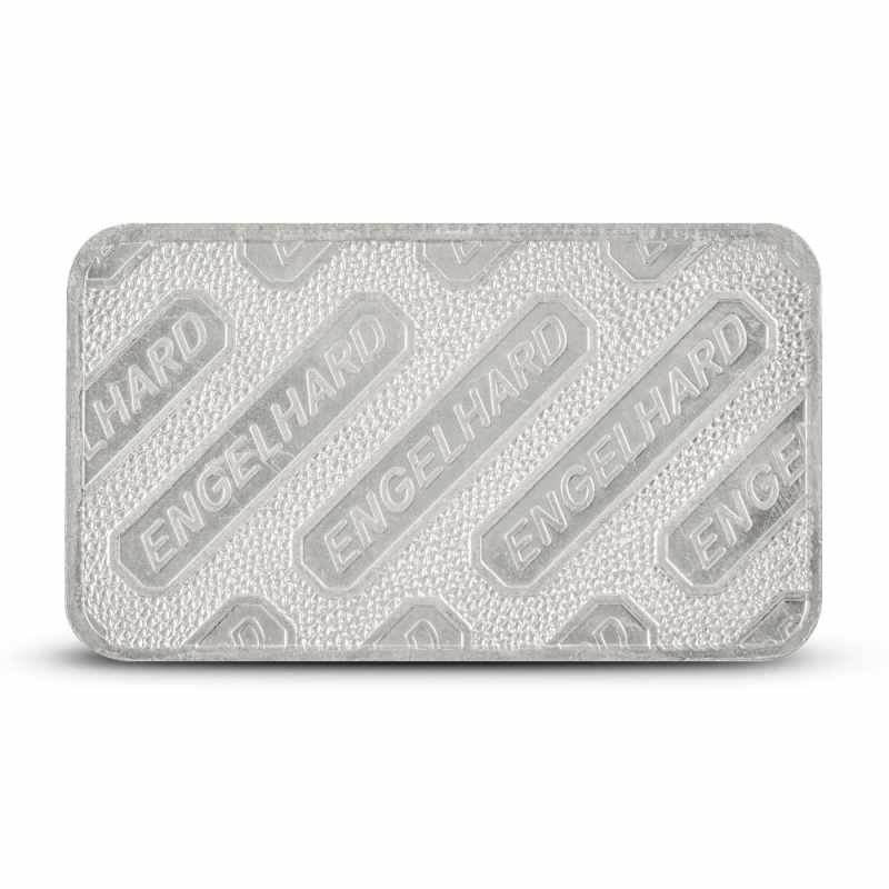 10 oz Engelhard Silver Bar (Secondary Market, Reverse Logo) l JM