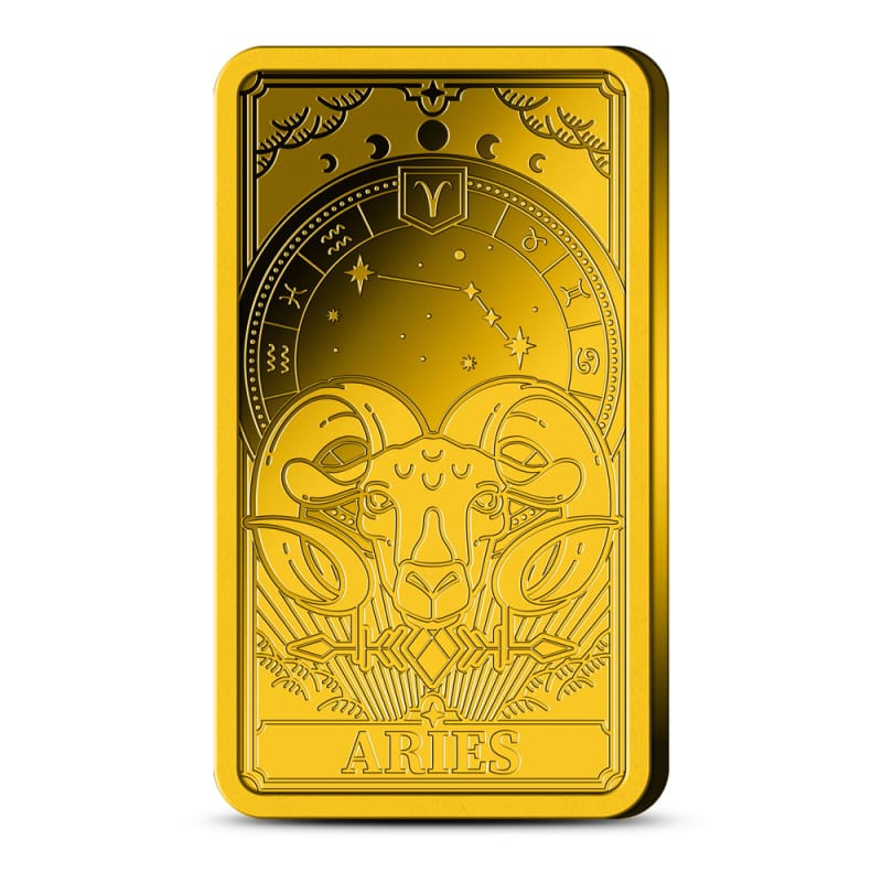 1/200 oz Proof Solomon Islands Zodiac Aries Gold Coin l JM Bullion™