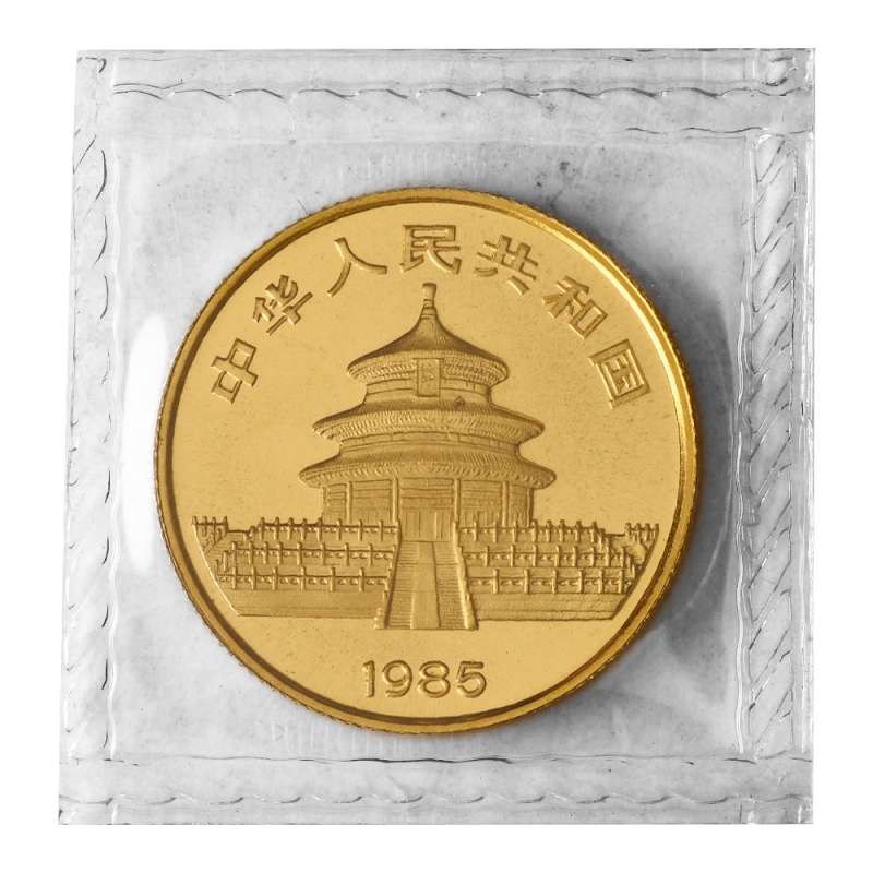 1985 1/4 oz Chinese Gold Panda Coin (Sealed) l JM Bullion™