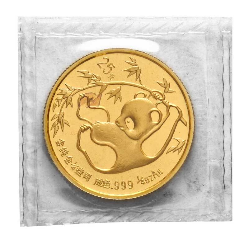 1985 1/4 oz Chinese Gold Panda Coin (Sealed) l JM Bullion™